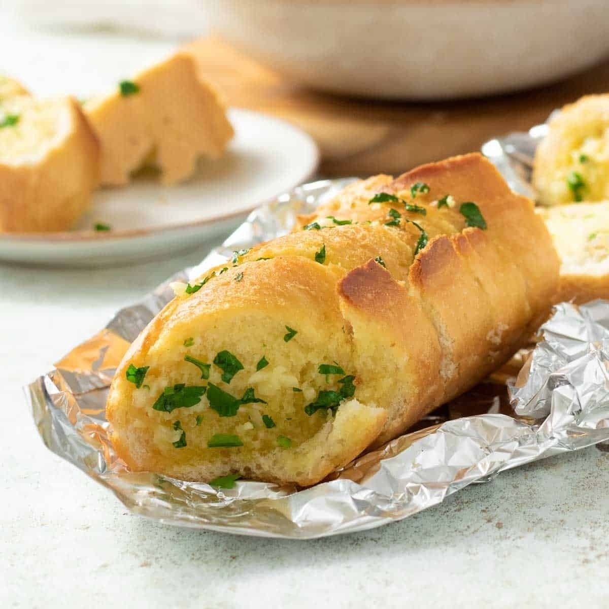 Vegan Garlic Bread In Air Fryer Or Oven