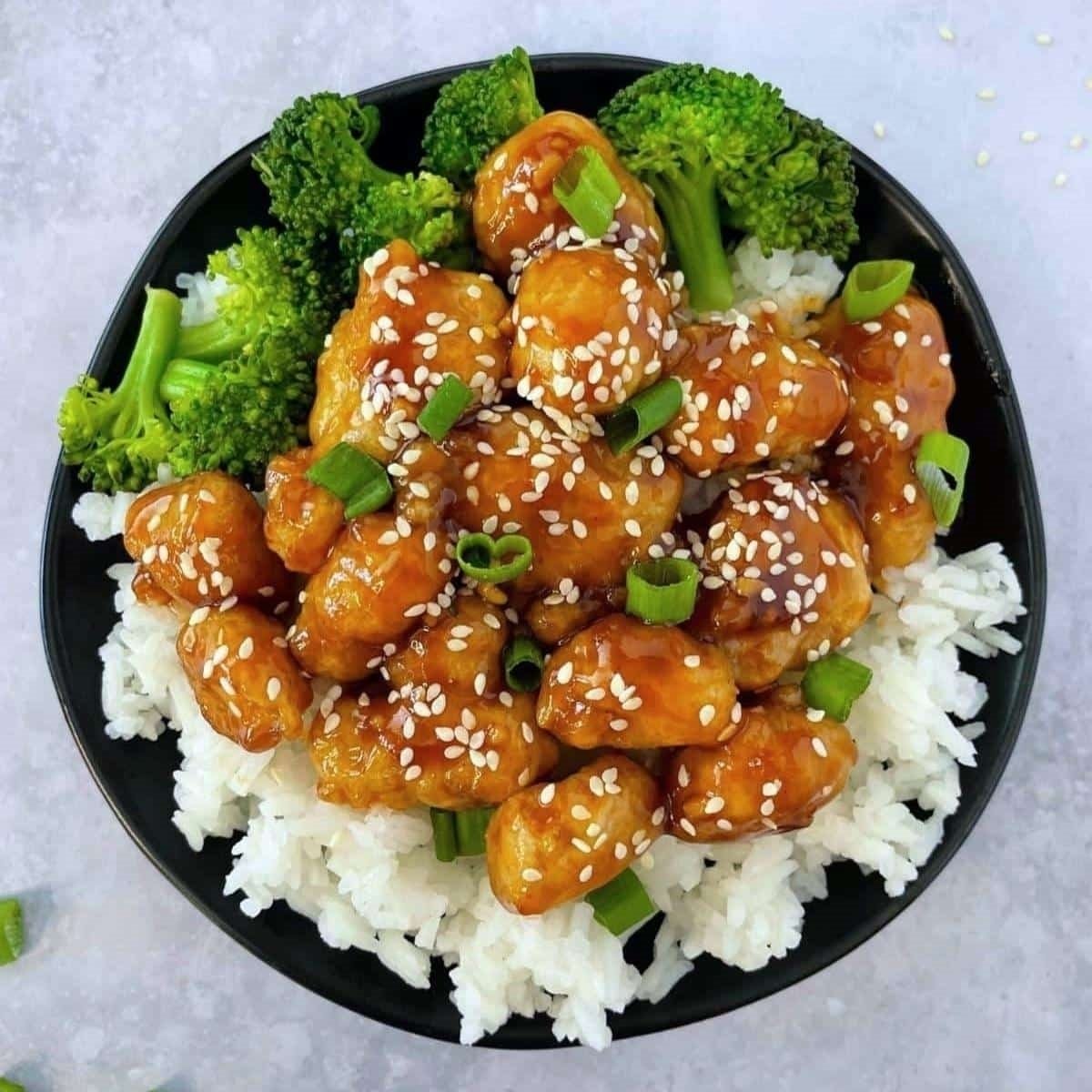 Vegan Sesame Chicken