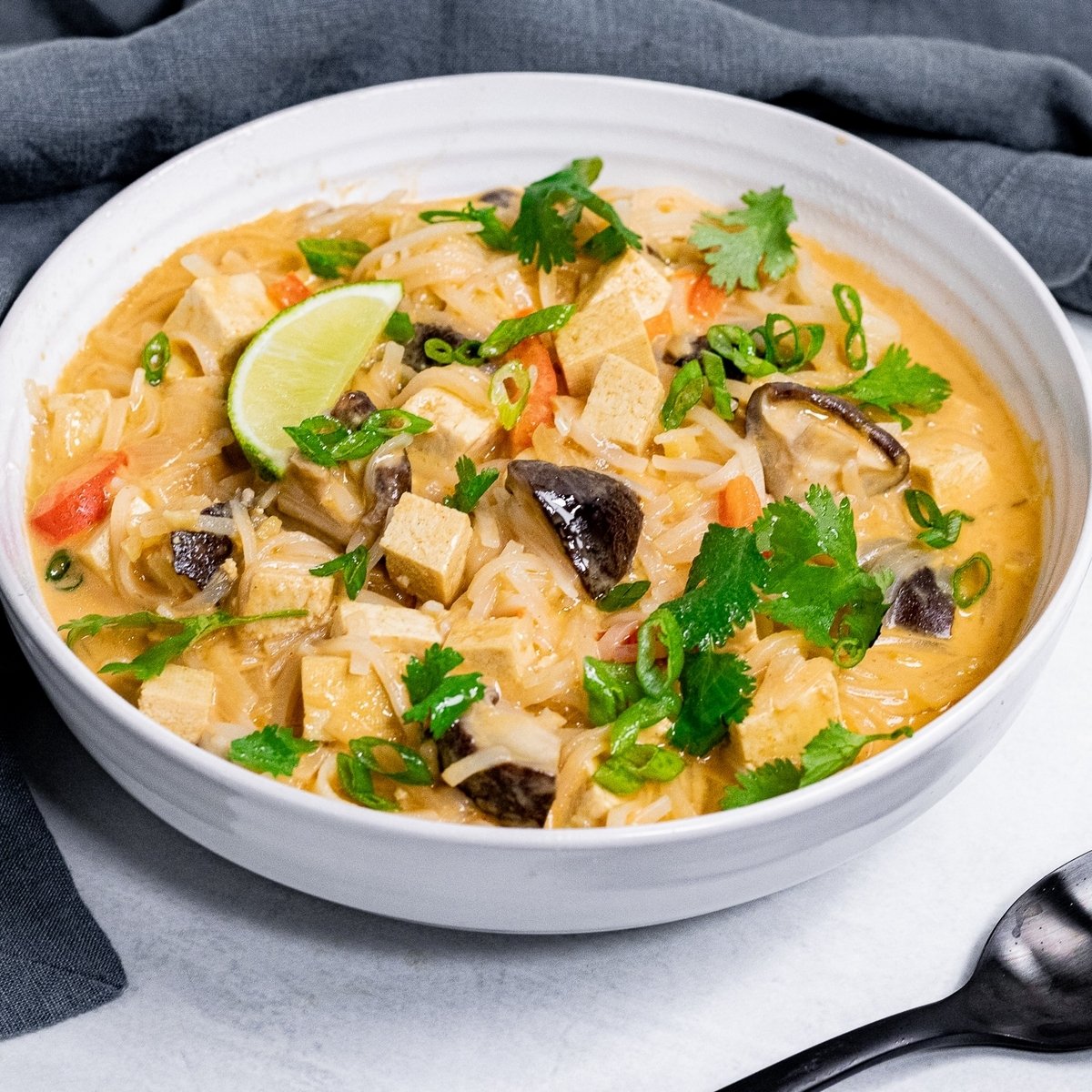 Vegan Tom Kha Soup Thai Inspired