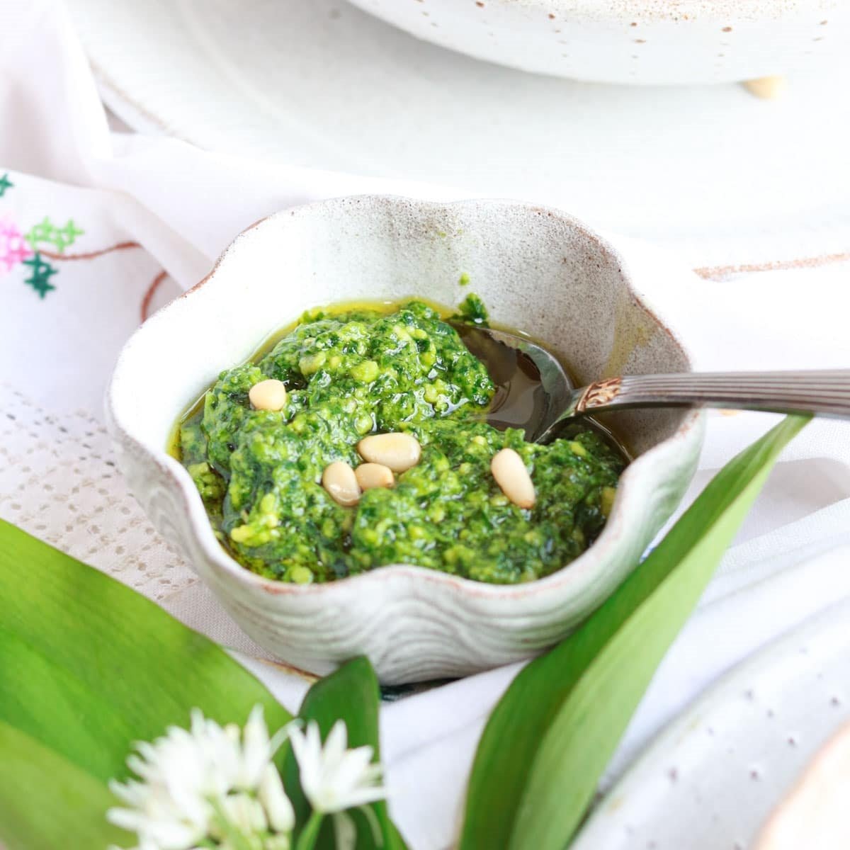 Wild Garlic Pesto Vegan